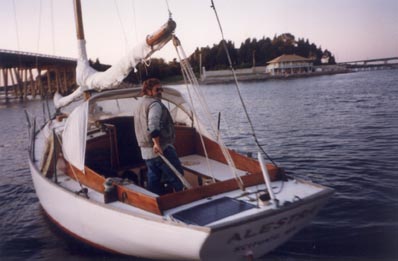 One the way out to the mooring