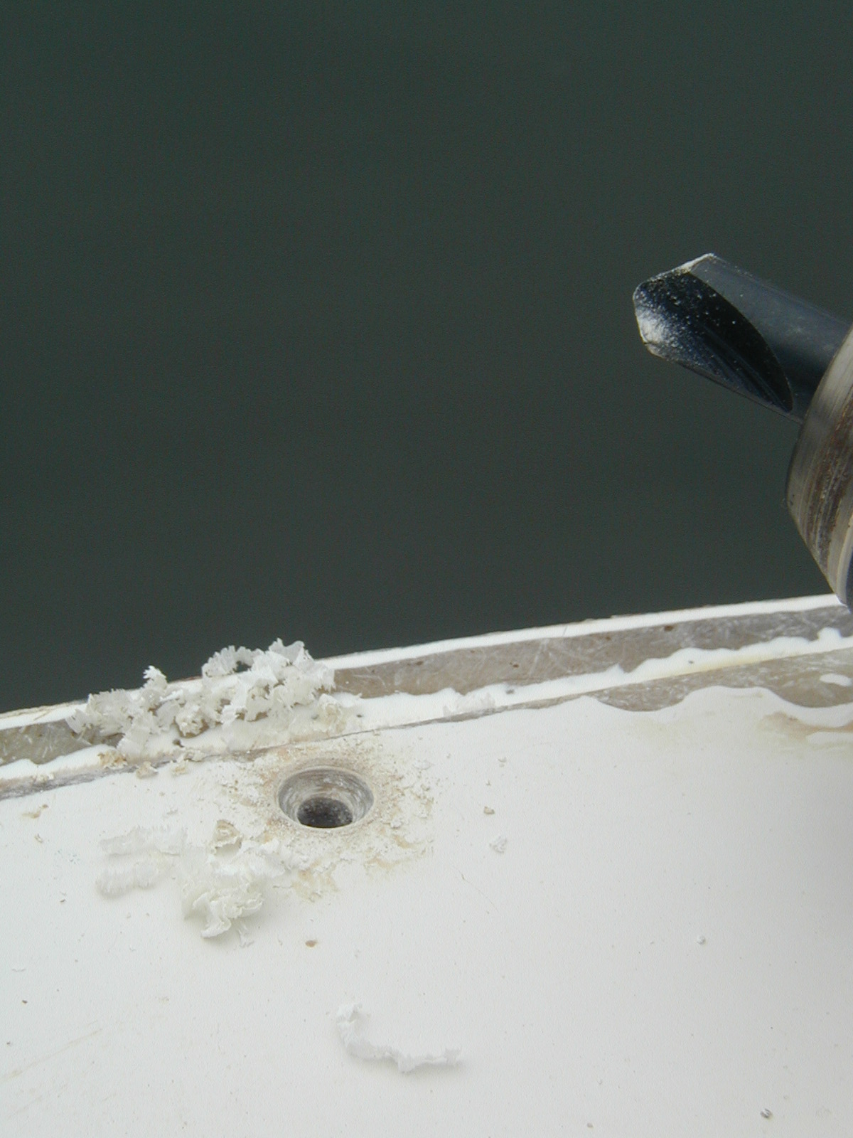 Throughbolting the Hull Deck Joint