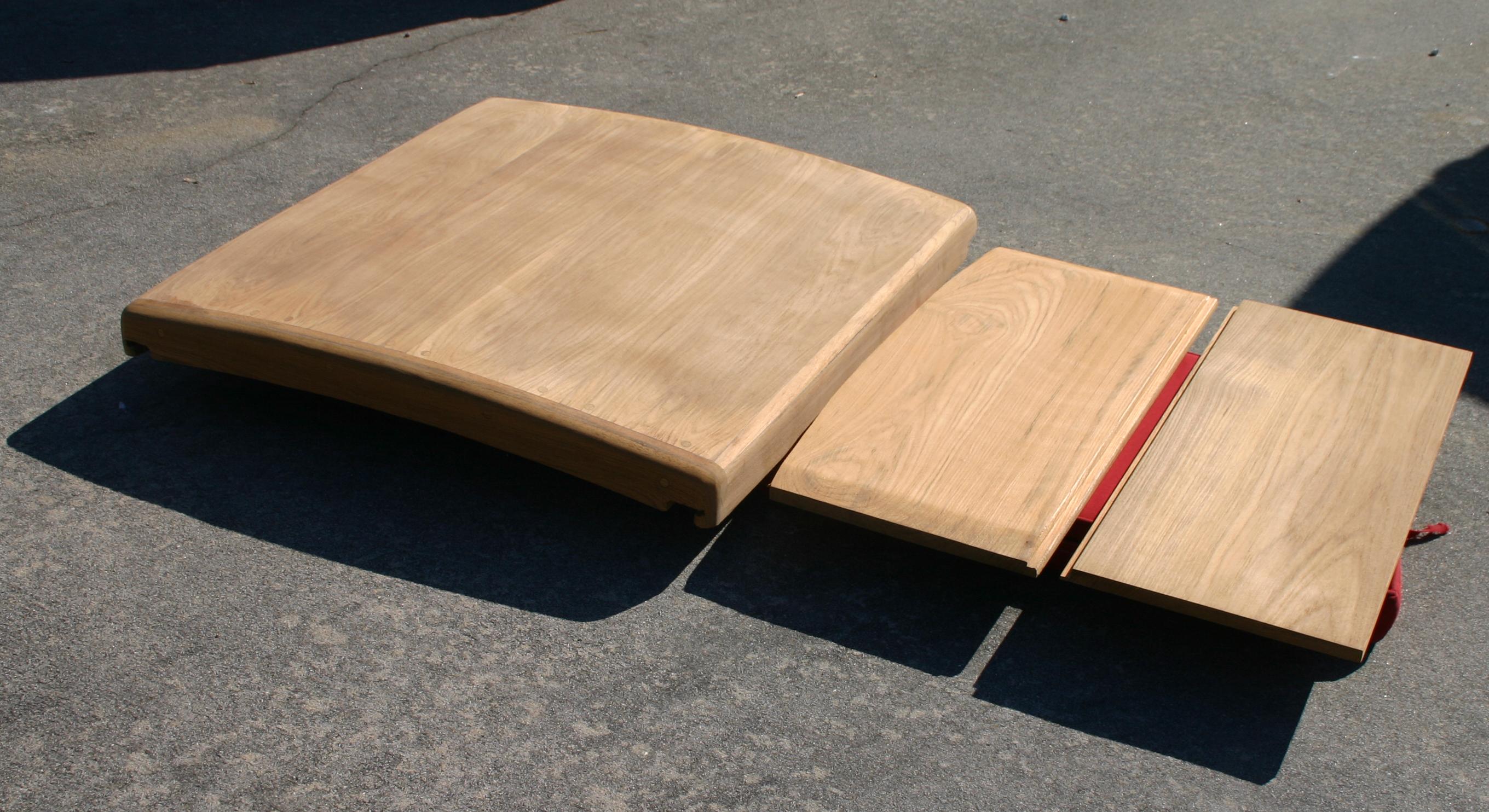 Teak Companionway Hatch and Drop Boards