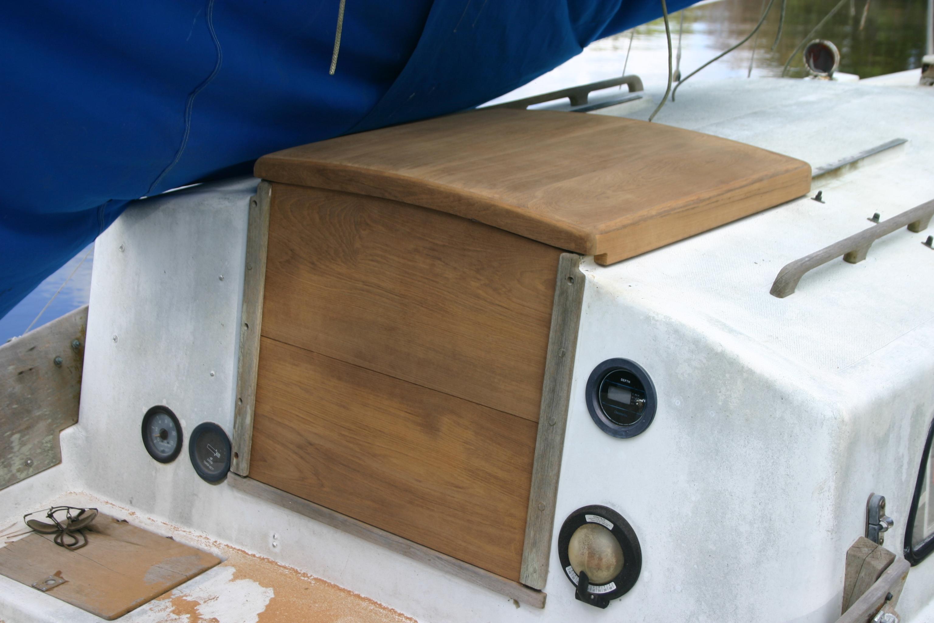 Teak Companionway Hatch and Drop Boards