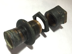Exploded view of stuffing box