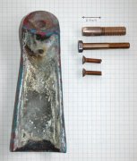 Rudder Shoe and Hardware